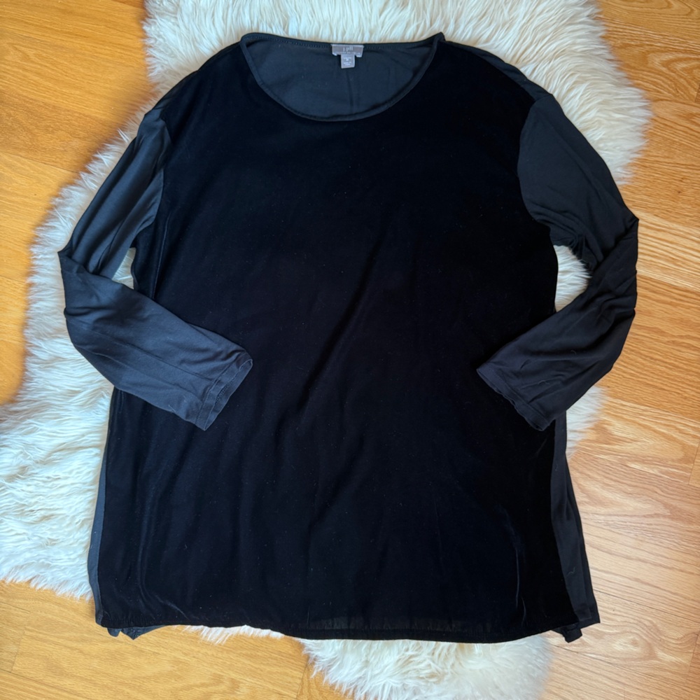 J. Jill Elegant Black Top
